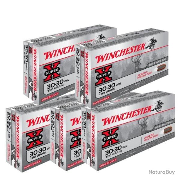 Balles Winchester Hollow Point - Cal. 30.30 - 150 / Par 5
