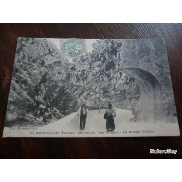 CP  dpt  83  ENVIRONS DE TOULON  OLLIOULES