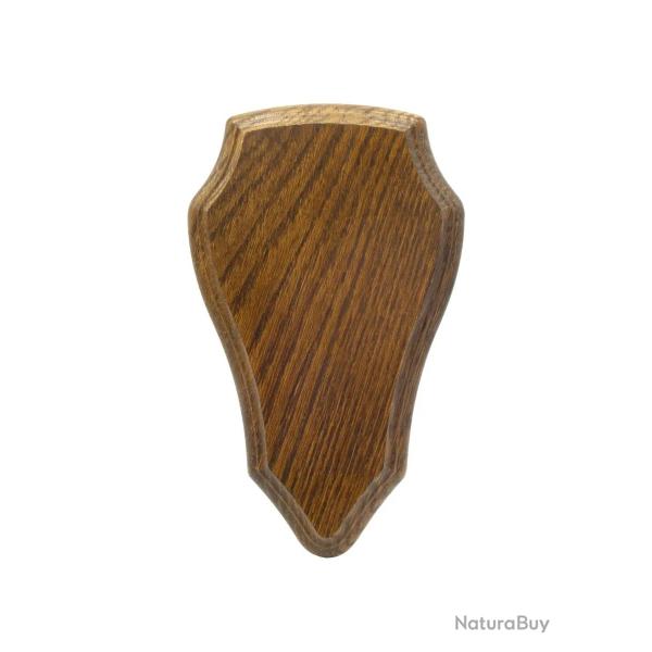 Ecusson Pour Chevreuil En Ch�ne Dor�  Januel 20 x 12 cm