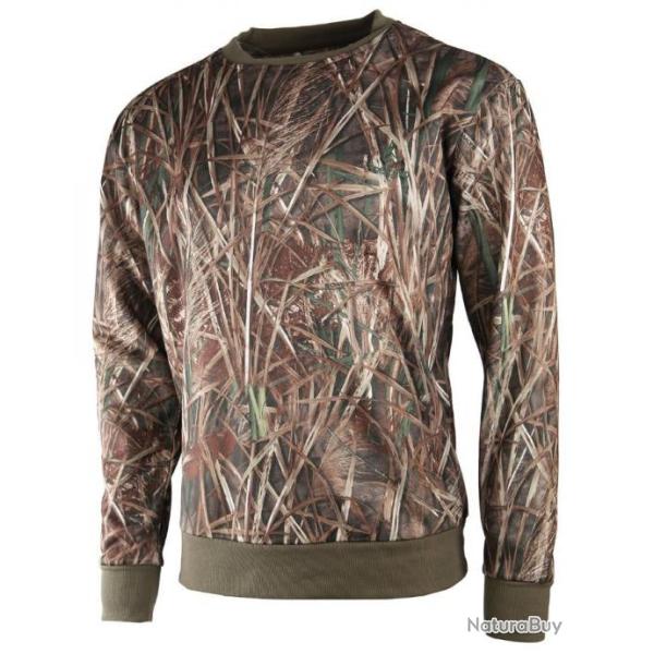 Treeland Sweat Polaire Camouflage roseaux T203