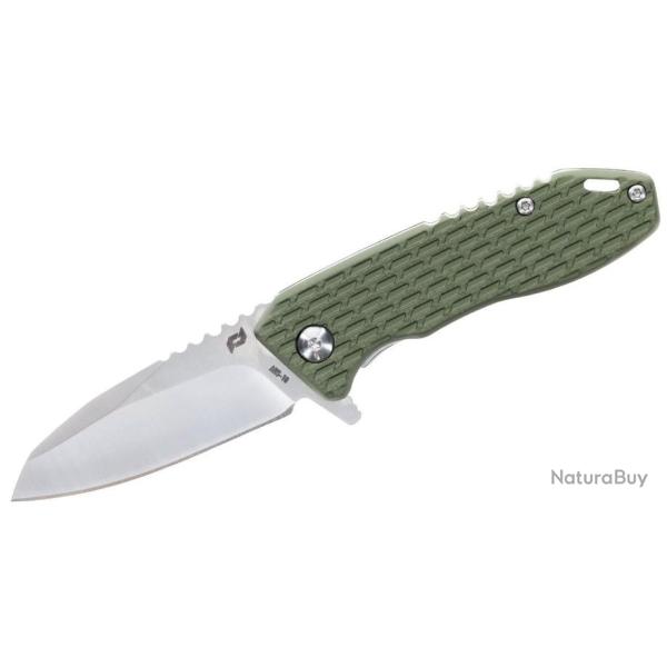 Couteau Schrade Delta Class Tenacity Green Manche Alu IKBS Linerlock Clip SCH1159317