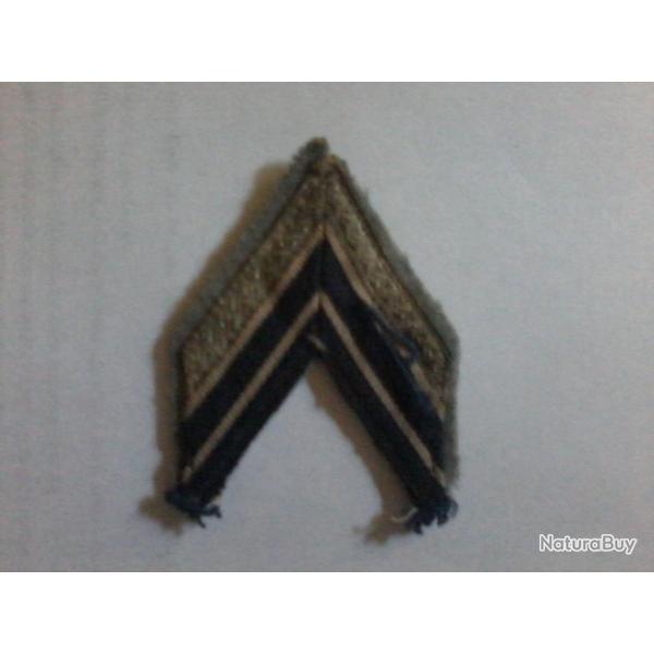 ancien galon d'�paule Brigadier Chef appel� des Hussard