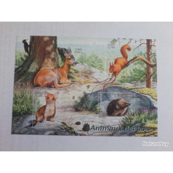 bloc feuille N36  de 2001