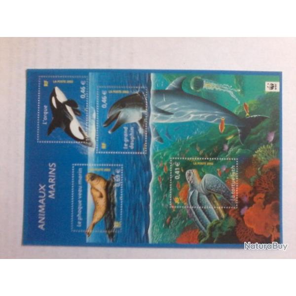 bloc feuille N48  de 2002