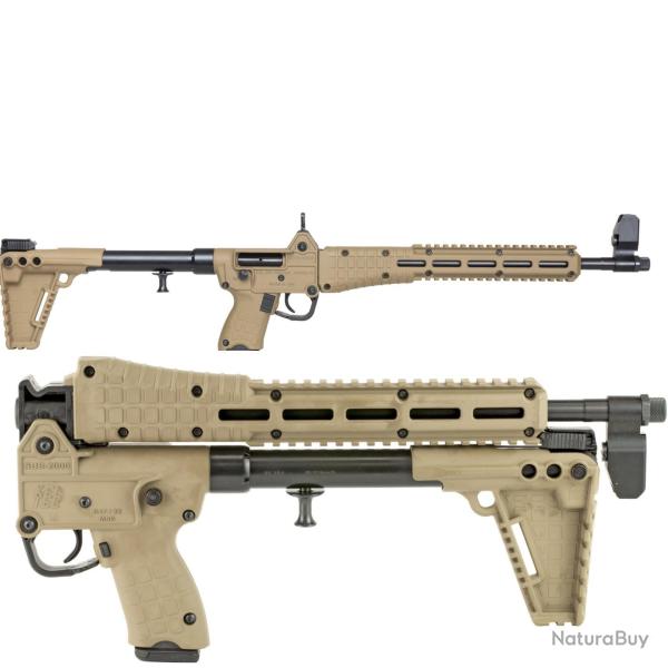 KELTEC SUB2000 cal.9x19 OD SABLE
