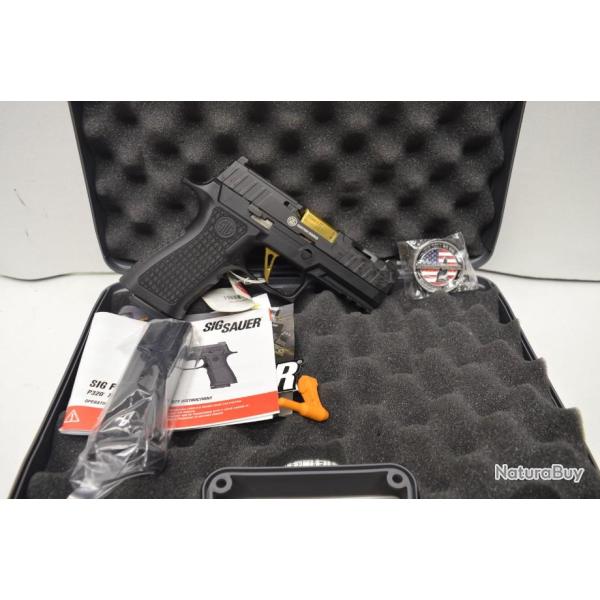 Pistolet Sig Sauer P320 X-Compact Spectre Gold calibre 9x19