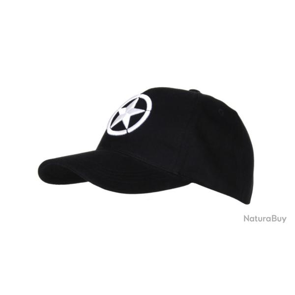 Casquette Baseball Allied Star noire