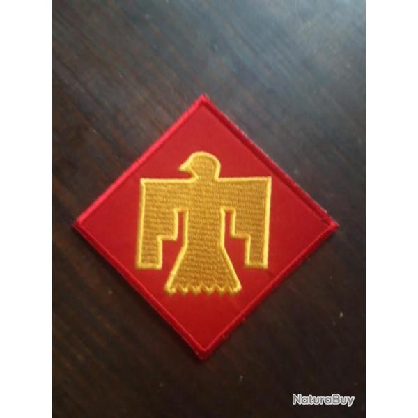 INSIGNE TISSU DE LA 45 EME DIVISION D INFANTERIE U.S.