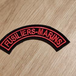 INSIGNE TISSU DES FUSILIERS MARINS