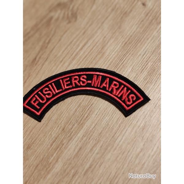 INSIGNE TISSU DES FUSILIERS MARINS