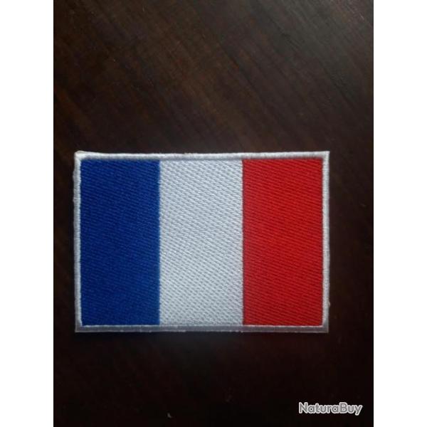INSIGNE TISSU DRAPEAU FRANCE