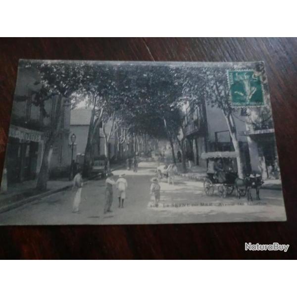 CP  dpt  83  LA SEYNE SUR MER AVENUE DES SABLETTES