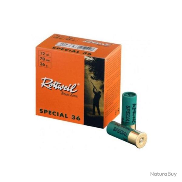 Cartouches Rottweil sp�cial 36 Cal.12 70 36 g
