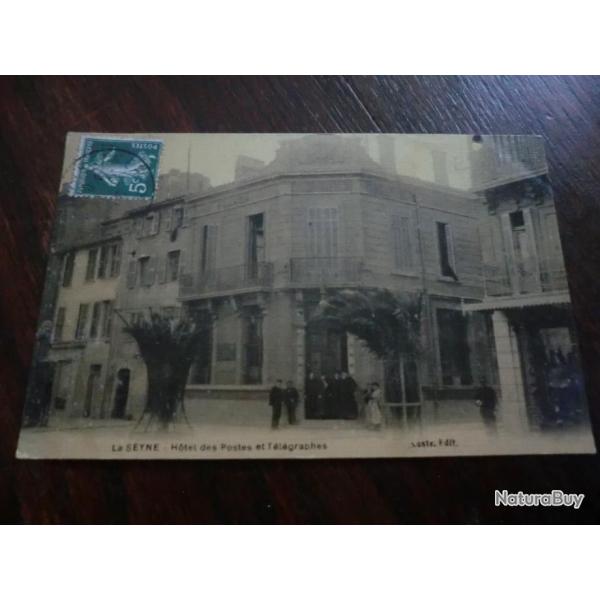 CP  dpt  83  LA SEYNE SUR MER  HOTEL DES POSTES ET TELEGRAPHES