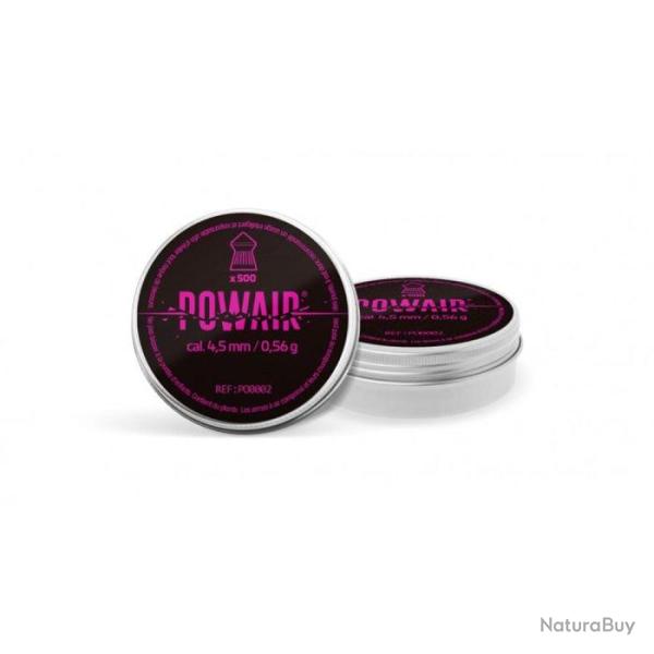 Plombs Powair Pointus par 500 - Cal. 4.5 - Par 5