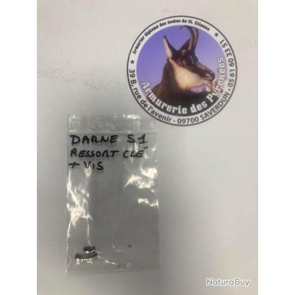 PIECE DARNE SUPERPOSER  S1 CAL 12 RESSORT CLEE