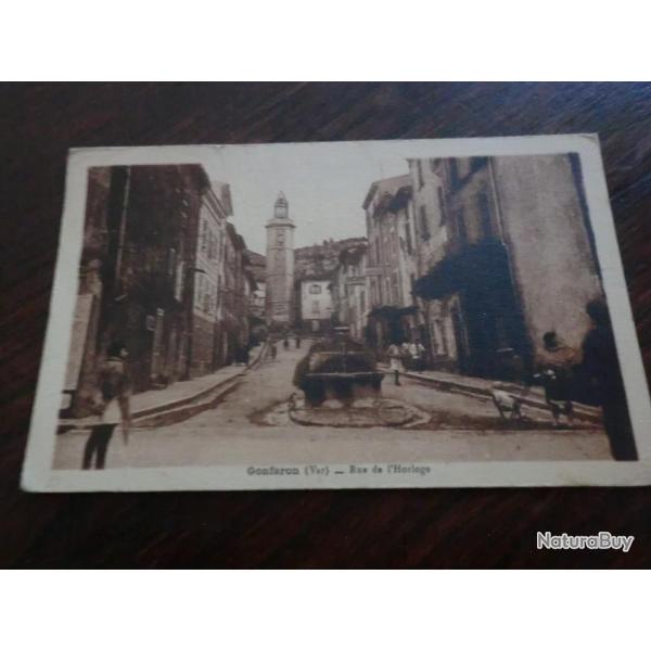 CP  dpt  83  GONFARON