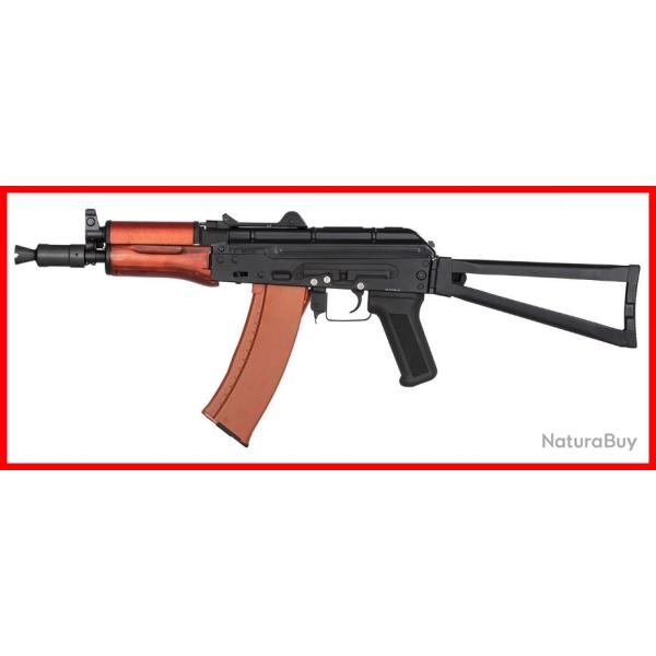 REPLIQUE AEG AKS-74U ACIER ET BOIS 1,0J