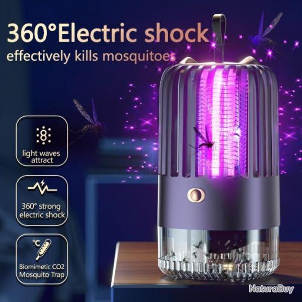 Lampe Antimoustiques Rpulsif Rechargeable Nouveau Systme Durable Efficace Silencieux 35db Portable