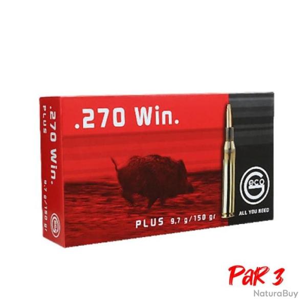 Balles Geco Plus - Cal. 270 Win. 270 win / Par 1 - 270 win / Par 3