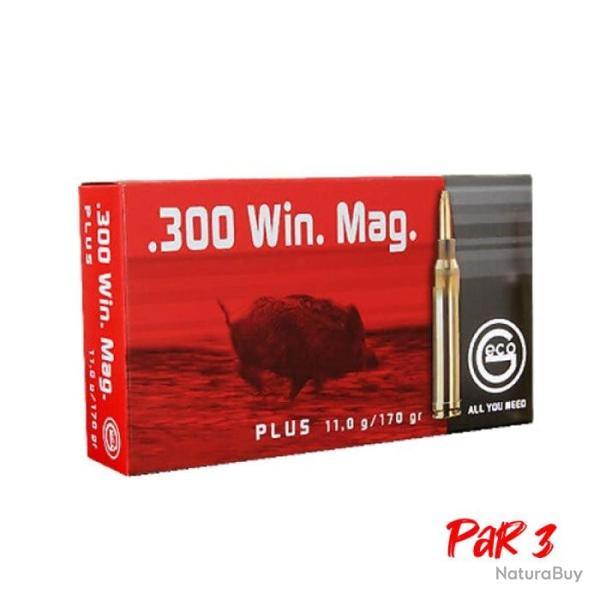 Balles Geco Plus - Cal. 300 Win. Mag. - Par 3