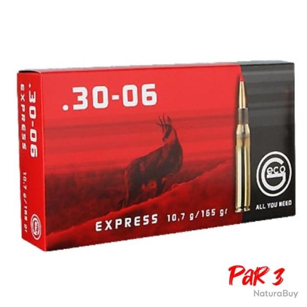 Balles Geco Express - Cal. 30-06 Springfield 30-06 / Par 1 - 30-06 / Par 3