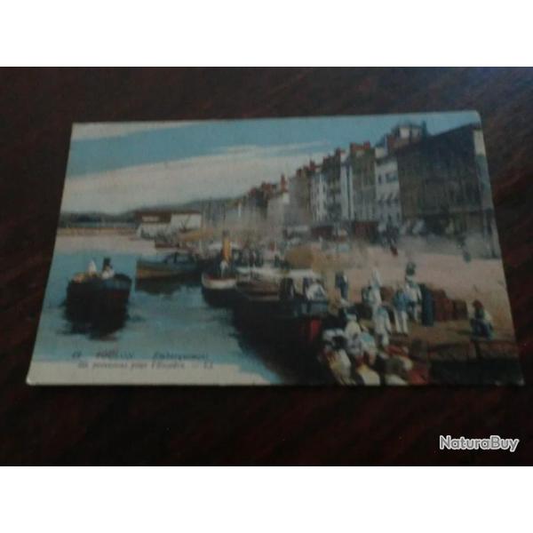 CP  dpt  83   TOULON  EMBARQUEMENT DES PROVISIONS POUR L ESCADRE