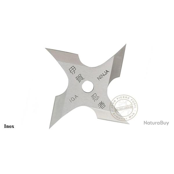 Shuriken Iga Ninja - 4 branches Inox