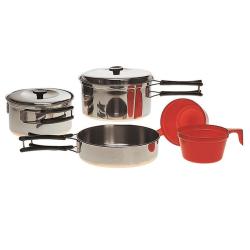Set gamelles cuisine en acier inoxydable 2 personnes