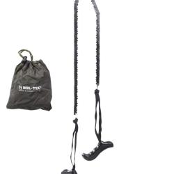 Scie à chaîne avec manches et étui 73 cm