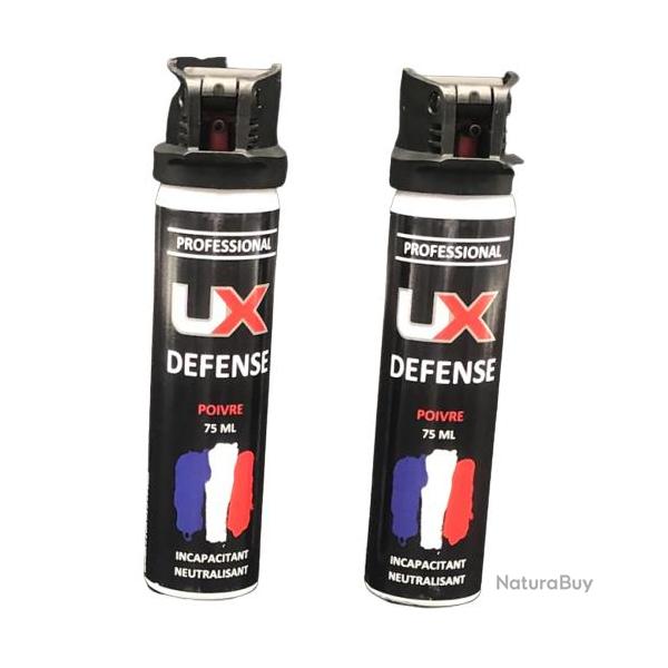 2X Bombe de d�fense Umarex Defense Gel Poivre 75 ml
