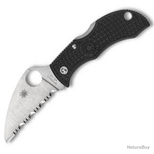 Couteau de poche Spyderco Manbug Wharncliffe dent�