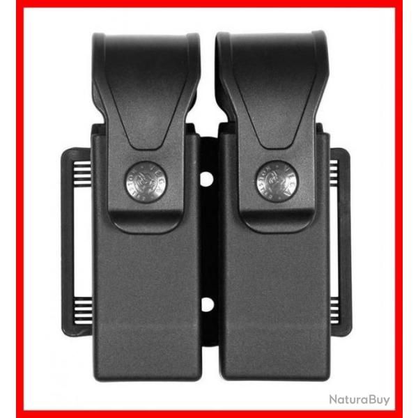 PORTE CHARGEUR DOUBLE UNIVERSEL VEGA HOLSTER POUR PISTOLET