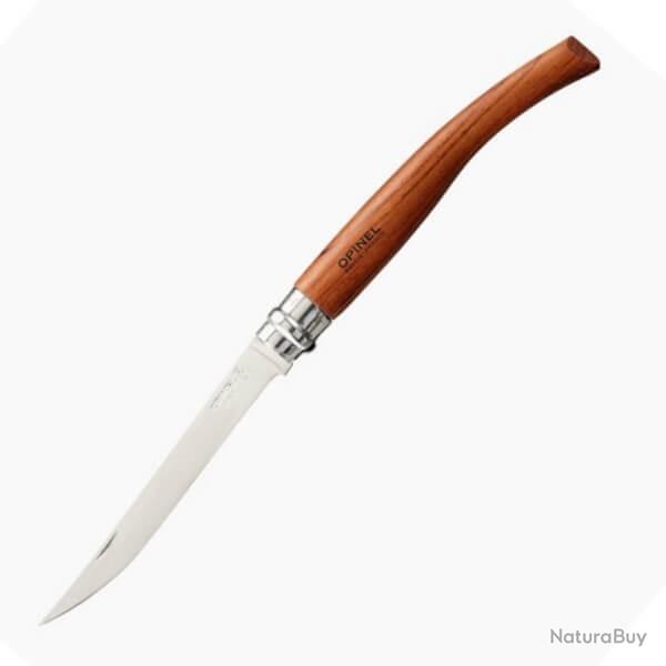couteau Opinel effil� manche Padouk de 14 cm