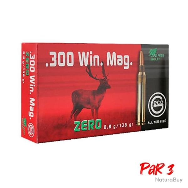 Balles Geco Zero - Cal. 300 Win. Mag. - Par 3