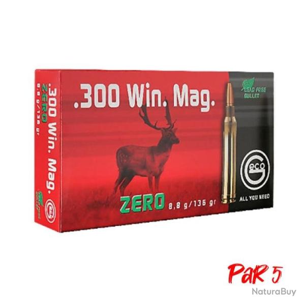 Balles Geco Zero - Cal. 300 Win. Mag. - Par 5