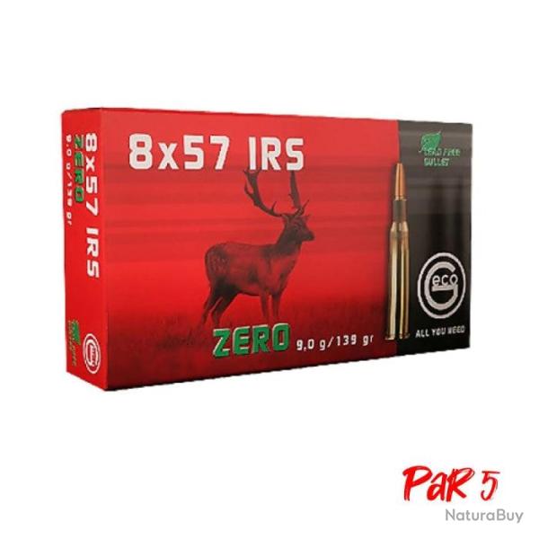 Balles Geco Zero - Cal. 8x57 JRS 8x57 JRS / Par 1 - 8x57 JRS / Par 5