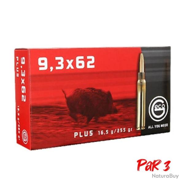 Balles Geco Plus - Cal. 9.3x62 9.3x62 / Par 1 - 9.3x62 / Par 3