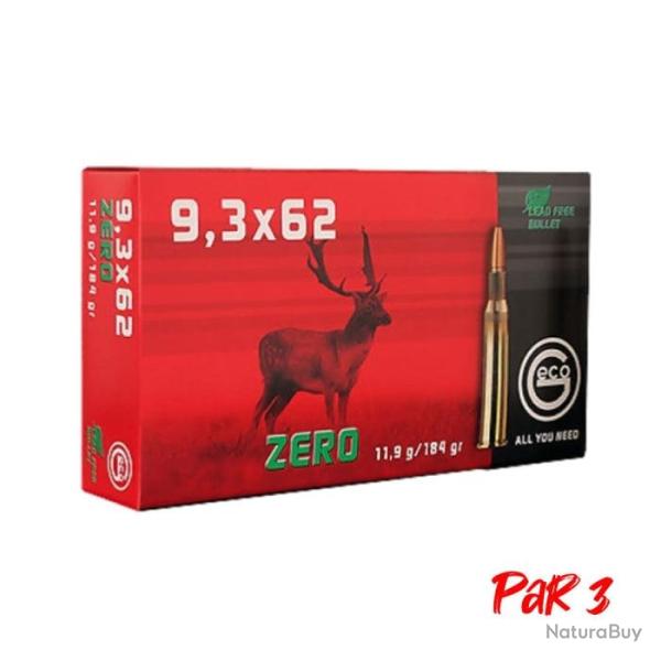 Balles Geco Zero - Cal. 9.3x62 9.3x62 / Par 1 - 9.3x62 / Par 3