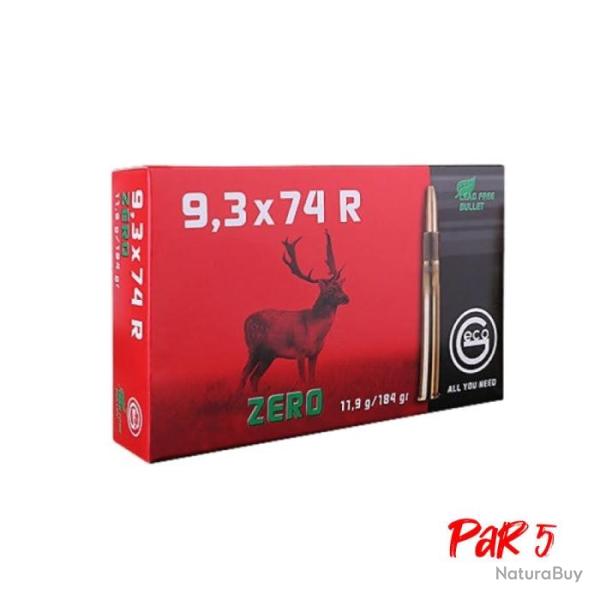 Balles Geco Zero - Cal. 9.3x74 R - 9.3x74R / Par 5