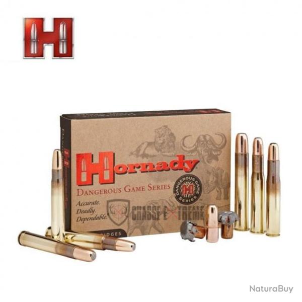 20 Munitions HORNADY Dgs 450-400 Nitro Express 3" 400 Gr Dgx Bonded