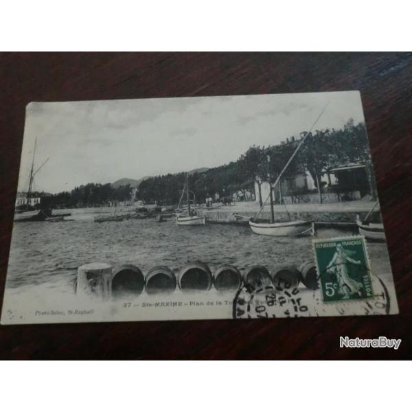 CP  dpt  83  SAINTE MAXIME PLAN DU PORT