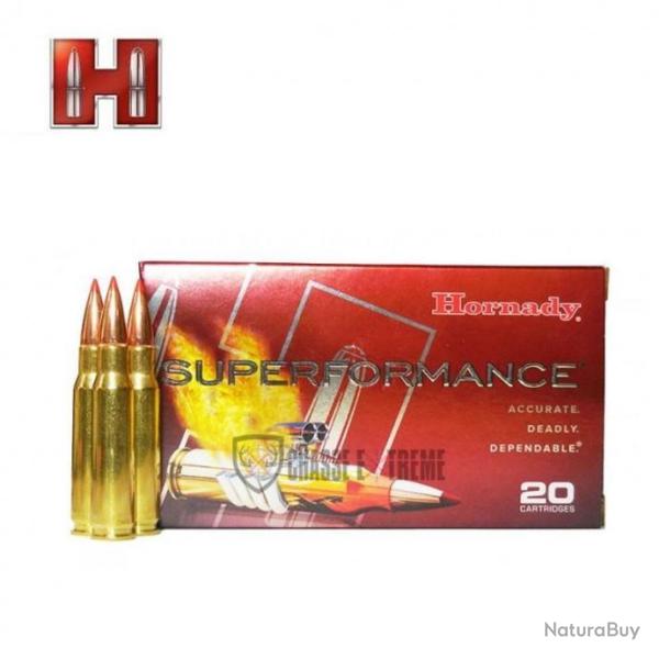20 Munitions HORNADY Superformance 7X64 162 Gr Sst