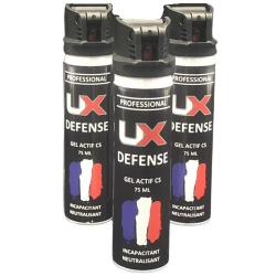 Umarex - 3X Bombes Gel Actif CS UX 75ml avec clapet de s&eacute;curit&eacute;