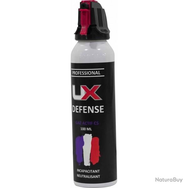 UX PRO / UMAREX - Bombes Spray GAZ ACTIF CS 100 ml de d�fense UMAREX