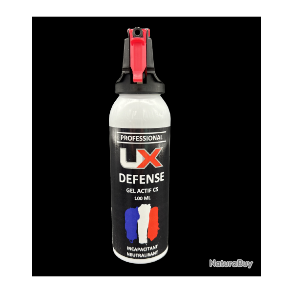 UX PRO / UMAREX - Bombe Spray Gel actif CS 100 ml de d�fense UMAREX