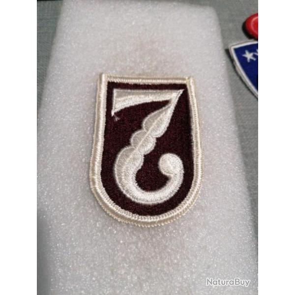 Patch arm�e us 7th MEDICAL BRIGADE ORIGINAL