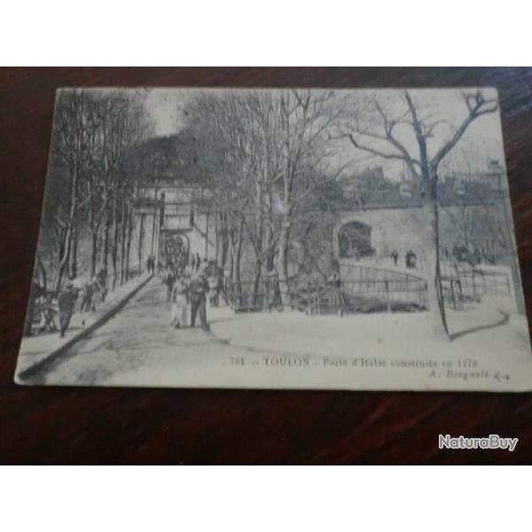CP  dpt 83  TOULON  PORTE D ITALIE
