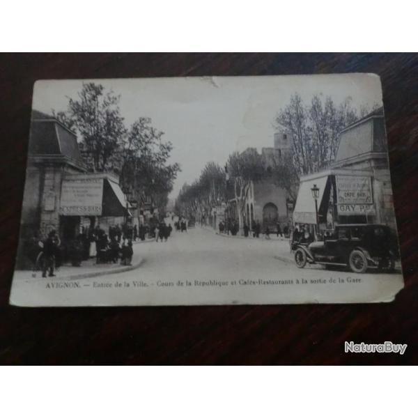 CP  dpt  83  AVIGNON  ENTREE DE LA VILLE
