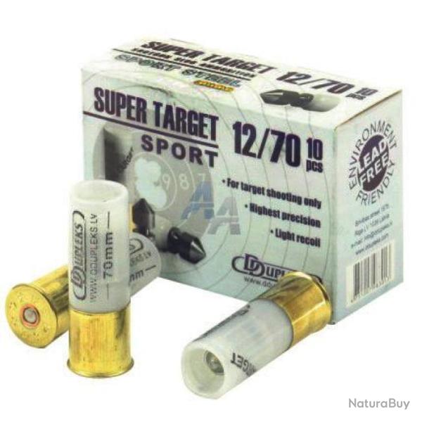 Balles Dupleks Super Target Solid Steel Training - Cal. 12/70 Par 1 - Par 1